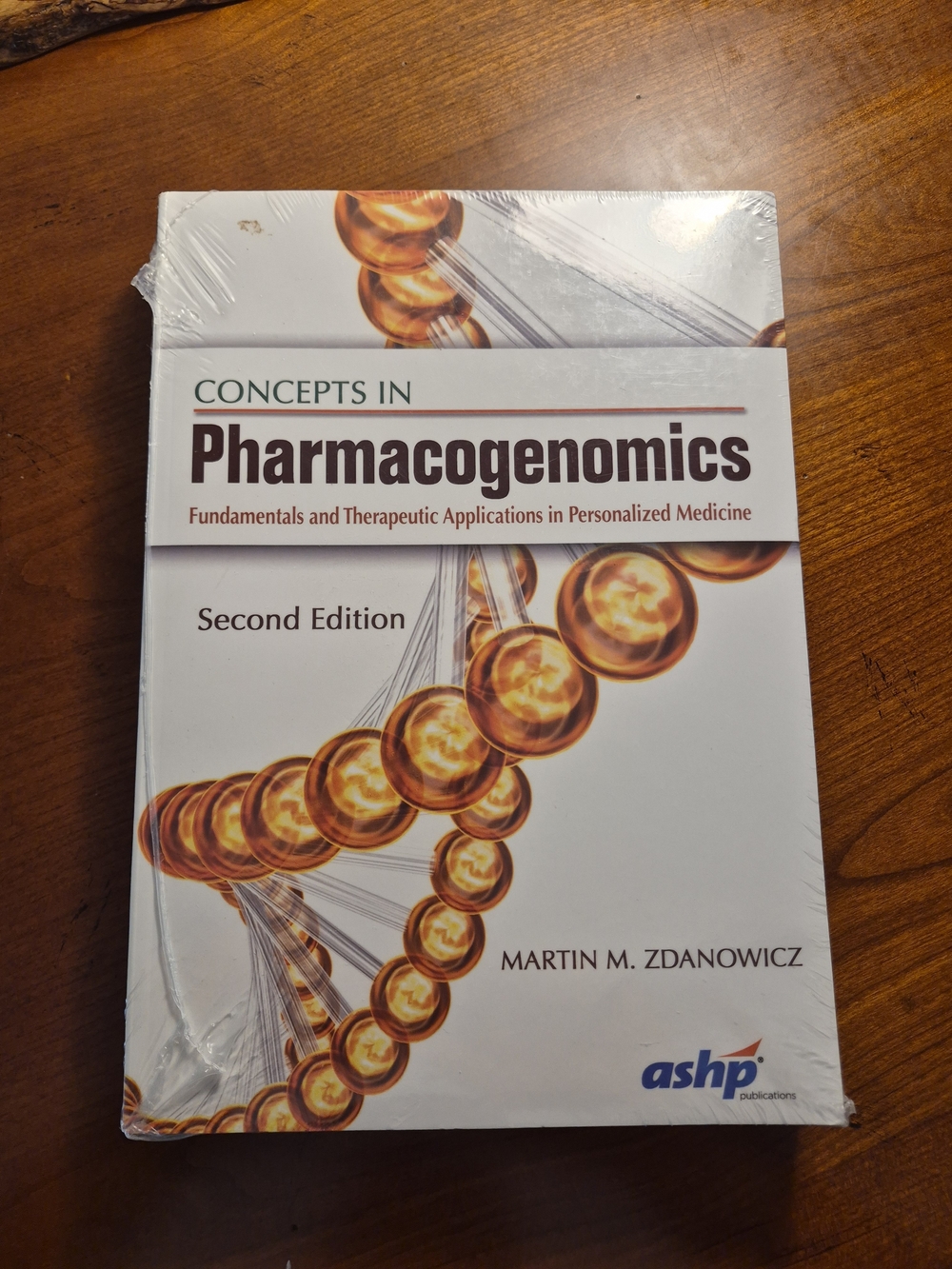 NWT‎ Concepts In Pharmacogenomics 2nd Edition By Martin M. Zdanowicz